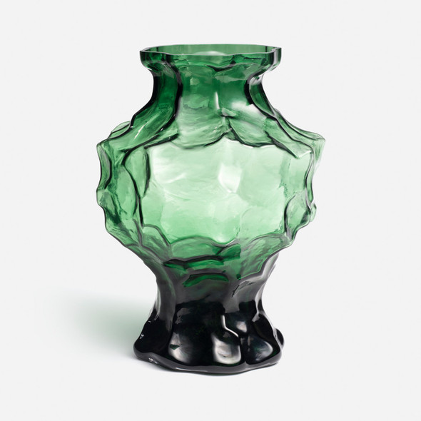 Milly 9-Inch Vase - Pine Glass