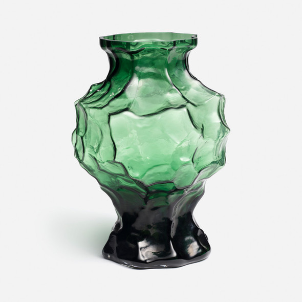 Milly 9-Inch Vase - Pine Glass