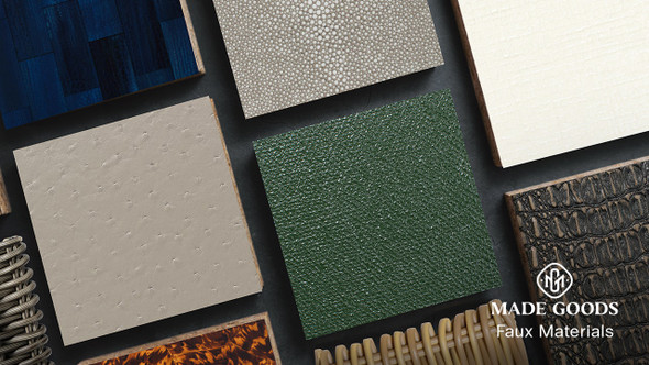 Harlow 48-Inch Dresser - Juniper Realistic Faux Shagreen