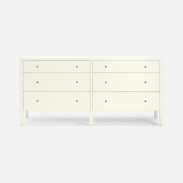 Conrad 72-Inch Dresser - Pristine Faux Raffia