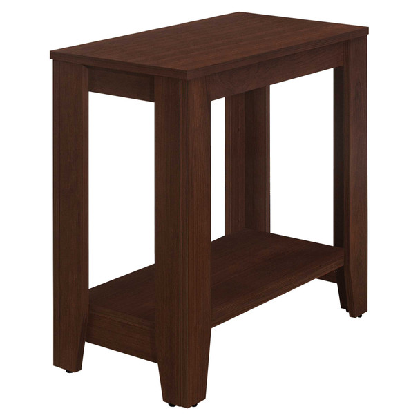 11.75" x 23.75" x 22" Cherry, Particle Board, Laminate - Accent Table