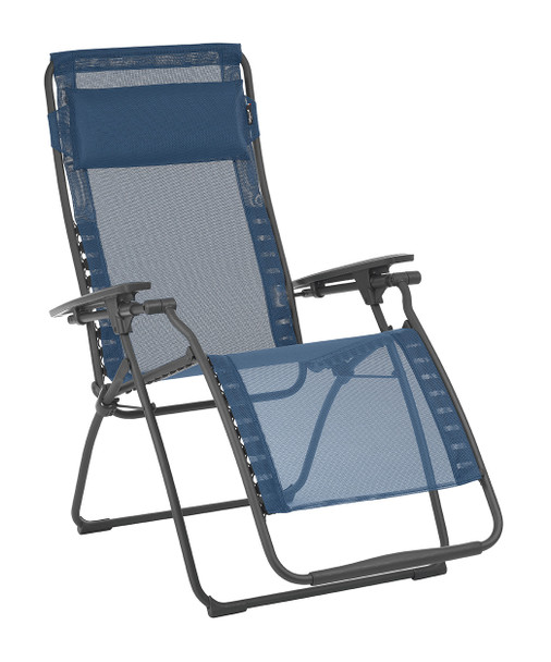 Zero Gravity Recliner - Basalt Steel Frame - Ocean Fabric - 320591