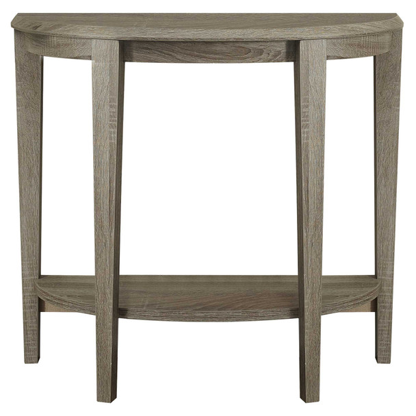 11.75" x 36" x 32.5" Dark Taupe, Particle Board - Accent Table
