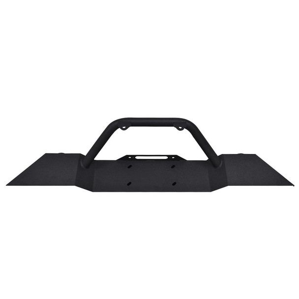 Jeep Wrangler JK Winch Plate Front Bumper w/ LED Lights