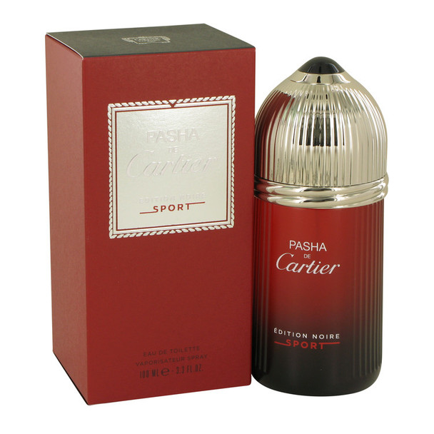 Pasha De Cartier Noire Sport by Cartier Eau De Toilette Spray (Tester) for Men