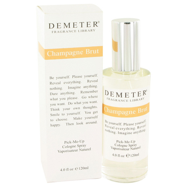 Demeter Champagne Brut by Demeter Cologne Spray 4 oz for Women