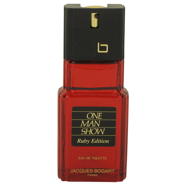 One Man Show Ruby by Jacques Bogart Eau De Toilette Spray 3.3 oz for Men