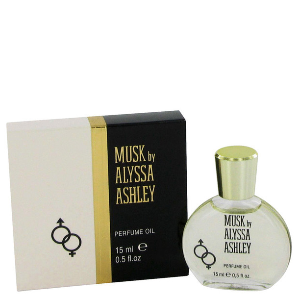 Alyssa Ashley Musk by Houbigant Perfumed Oil .5 oz for Women