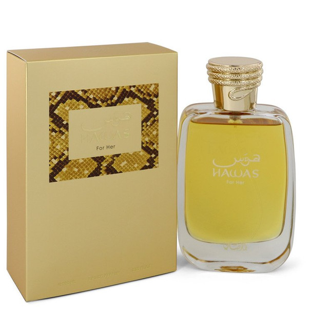 Hawas by Rasasi Eau De Parfum Spray 3.33 oz for Women