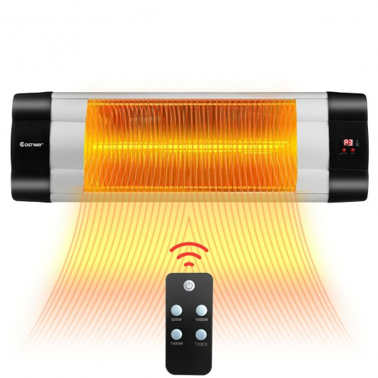 1500 W Infrared Patio Heater w/ Remote Control