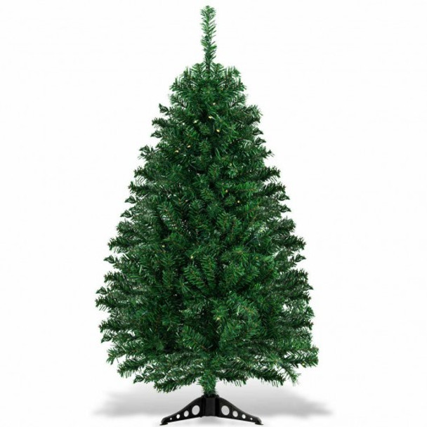 4 ft Pre-Lit Charlie Pine Artificial Christmas Tree