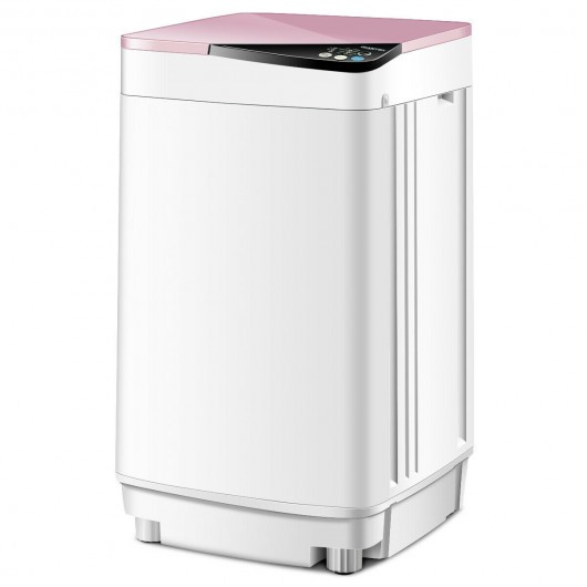 Full-automatic Washing Machine 10 lbs Washer / Spinner Germicidal-Pink - COEP24708PI