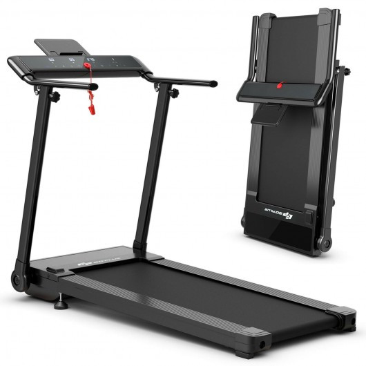 Folding Treadmill for Walking Running with LED Touch Screen for Home and Gym