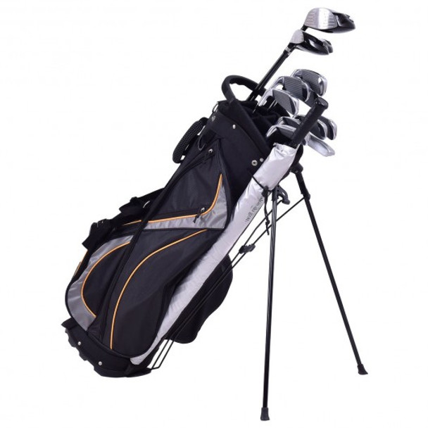 9" Golf Stand Bag Divider Carry Pockets Storage