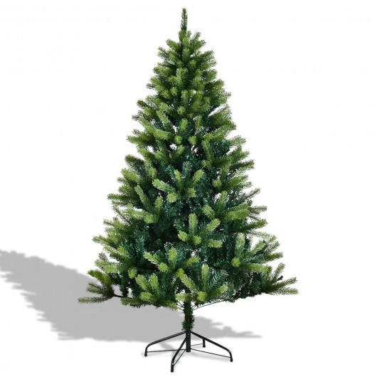 6' / 7' Artificial Christmas Tree w/ Solid Metal Legs-5'