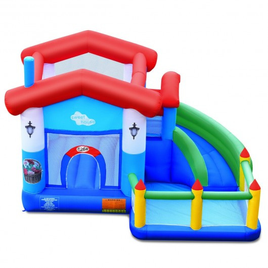 Kids Inflatable Bounce Slide Castle Ball Pit without Blower