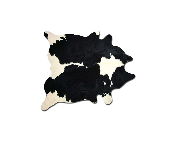 60" x 84" Black And White Cowhide - Area Rug