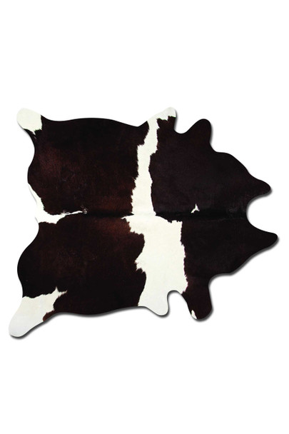 72" x 84" Chocolate and White, Cowhide - Rug 72" x 84" Chocolate and White, Cowhide - Rug