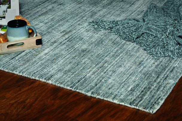 60" X 96" Grey Pet Yarn Rug