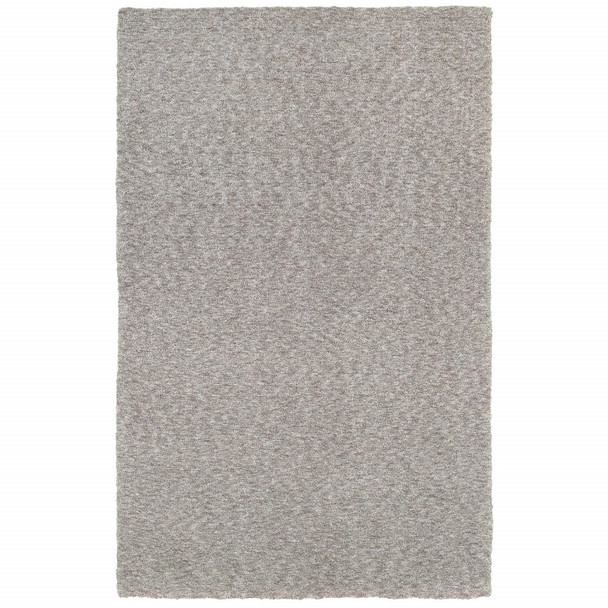 5 x 7 Modern Shaggy Soft Gray Indoor Area Rug