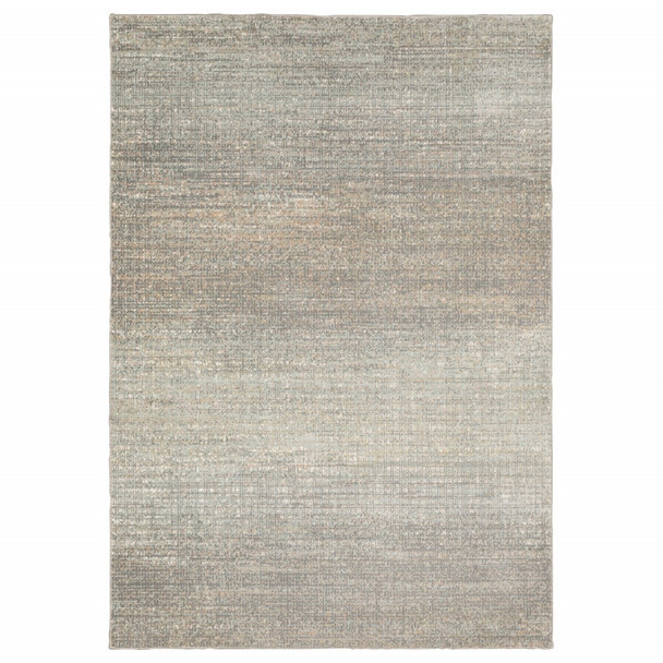 5' x 8' Gray Green Abstract Confetti Indoor Area Rug