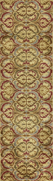 94" X 94" Gold Polypropylene Rug