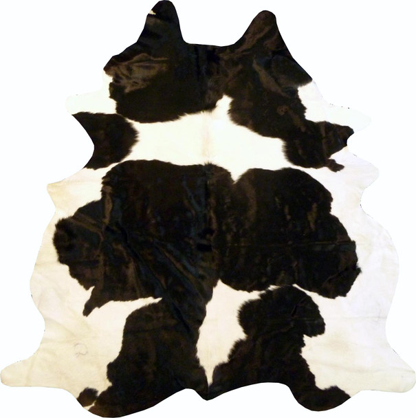 6.5 Ft Holstein Brindled Cowhide Rug