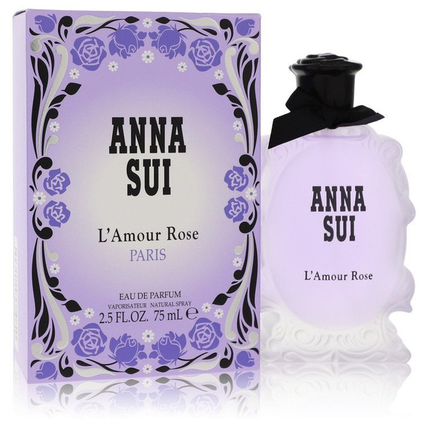 Anna Sui L'amour Rose by Anna Sui Eau De Parfum Spray 2.5 oz for Women