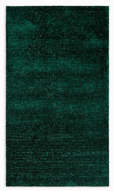 5 x 7 Green Modern Shimmery Area Rug