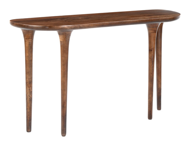 Spiker Walnut Mango Wood Console Table