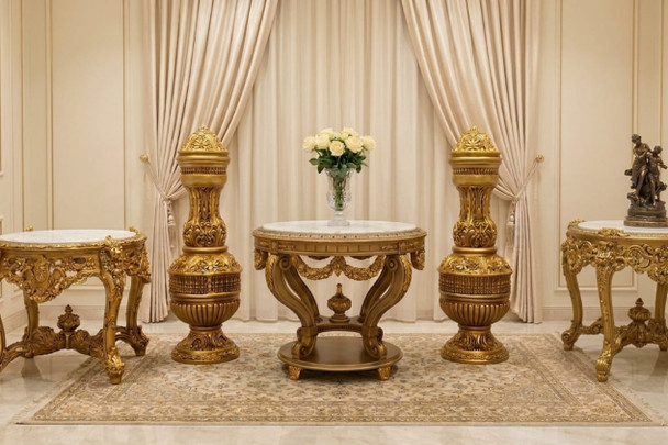 Traditional Antique Console Table