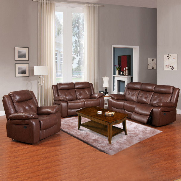 Brown Cow Leather Accent Armchair with Sculpted Base and Chrome Legs and Panels