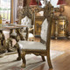 HD-1802 Bronze 7-Piece Traditional Dining Set