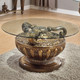 HD-8908B Bronze 3-Piece Traditional Coffee Table Set