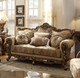HD-506 Bronze 3-Piece Traditional Sofa Set