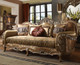 HD-622 Light Maple with Silver Highlight 3-Piece Traditional Sofa Set