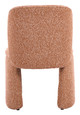 Citrine Biscuit Brown (Set of 2) Rubberwood Dining Chair
