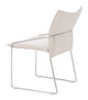 Pola White (Set of 2) Steel and Polyester Dining Chair