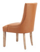 Nuby Brown Poplar Wood and Polyurethane Dining Chair