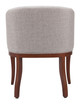 Serasa Gray Poplar Wood and Rubberwood Dining Chair