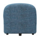 Cleo Blue Rubberwood and Polyester Middle Chair