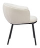 Essen Ivory Steel and Polyester Dining Chair