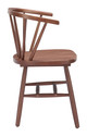 Stenger Walnut (Set of 2) Rubberwood Dining Chair