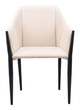 Andover Beige (Set of 2) Steel and Polyester Dining Chair
