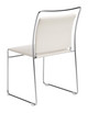 Verbena Cream (Set of 2) Steel and Polyurethane Dining Chair