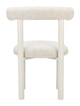 Ceres Beige Aluminum and Polyester Dining Chair for Outdoor Use