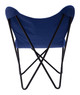 Marsa Multicolor Iron and Cotton Accent Chair