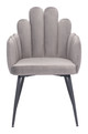 Noosa Gray (Set of 2) Steel and Polyester Dining Chair