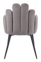 Noosa Gray (Set of 2) Steel and Polyester Dining Chair