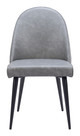 Silloth Gray (Set of 2) Steel and Polyurethane Armless Dining Chair